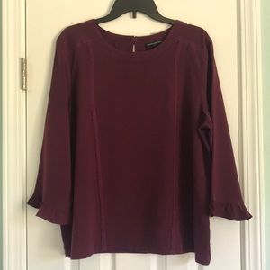Banana Republic Ruffle Sleeve Blouse Size XL